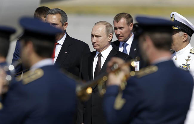 Putin Blasts West on First Trip to EU Country This Year